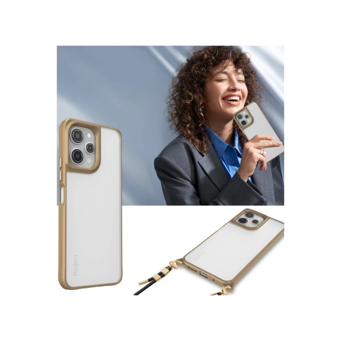 Xiaomi Redmi 12 Kılıf Penta Silikon Kılıf - Çöl Titanyum