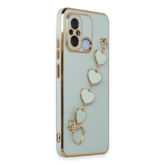 Xiaomi Redmi 12c Kılıf Esila Silikon - Su Yeşili