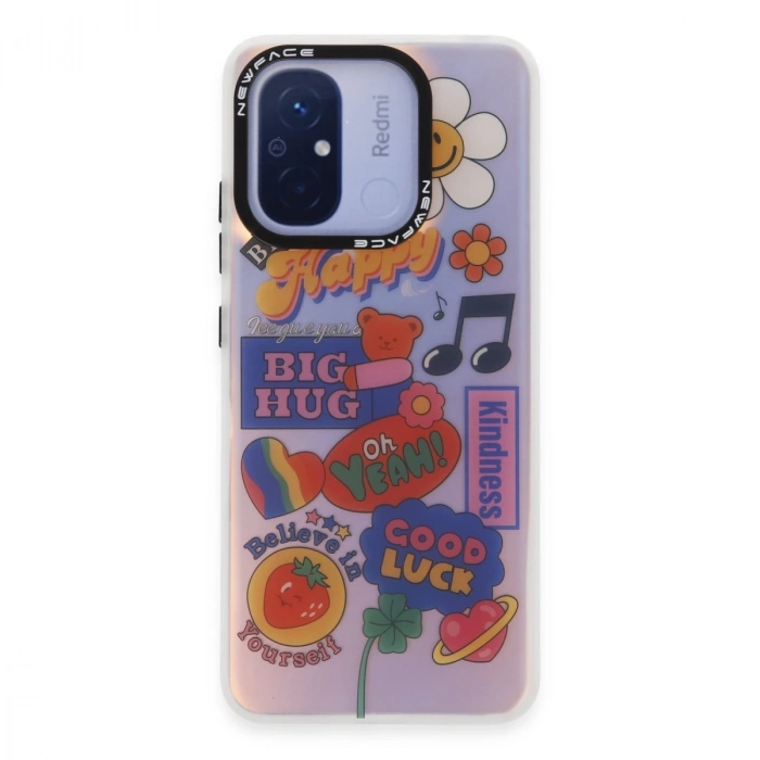 Xiaomi Redmi 12c Kılıf Estoril Desenli Kapak - Estoril - 15