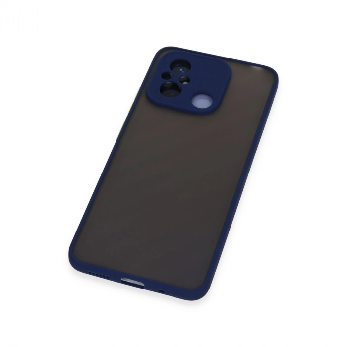 Xiaomi Redmi 12c Kılıf Montreal Silikon Kapak - Lacivert