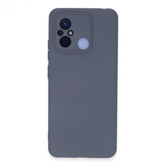 Xiaomi Redmi 12c Kılıf Nano İçi Kadife Silikon - Gri