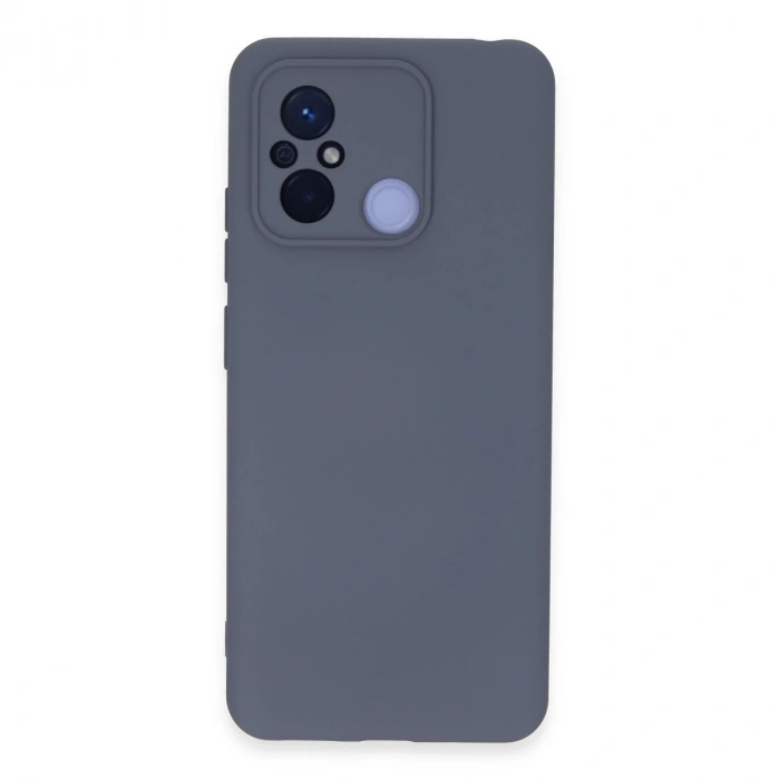 Xiaomi Redmi 12c Kılıf Nano İçi Kadife Silikon - Gri