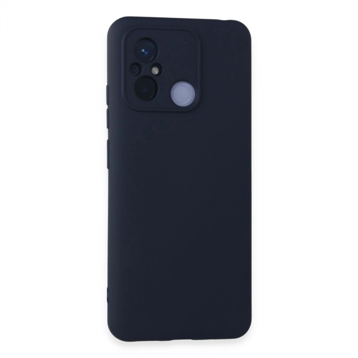 Xiaomi Redmi 12c Kılıf Nano İçi Kadife Silikon - Lacivert