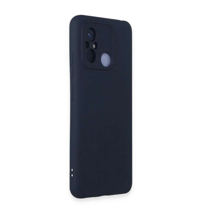 Xiaomi Redmi 12c Kılıf Nano İçi Kadife Silikon - Lacivert