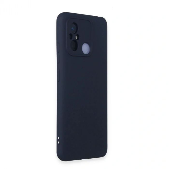 Xiaomi Redmi 12c Kılıf Nano İçi Kadife Silikon - Lacivert