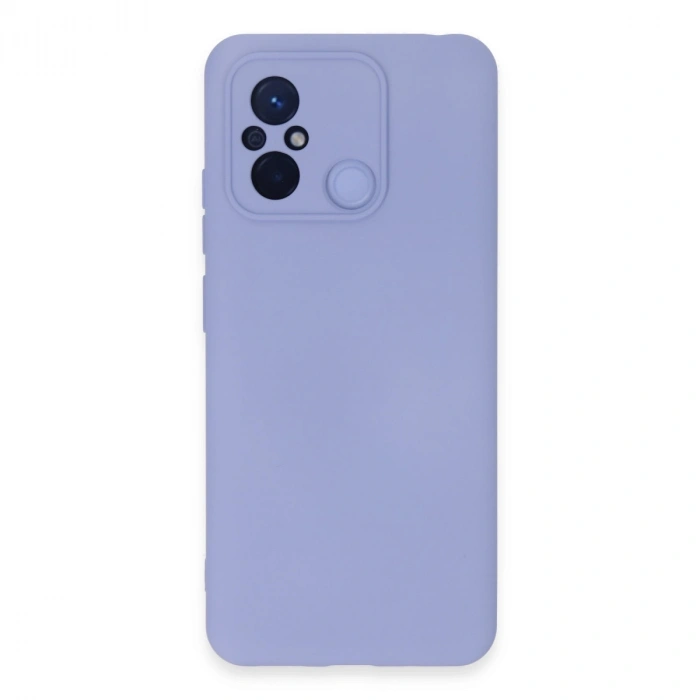 Xiaomi Redmi 12c Kılıf Nano İçi Kadife Silikon - Lila