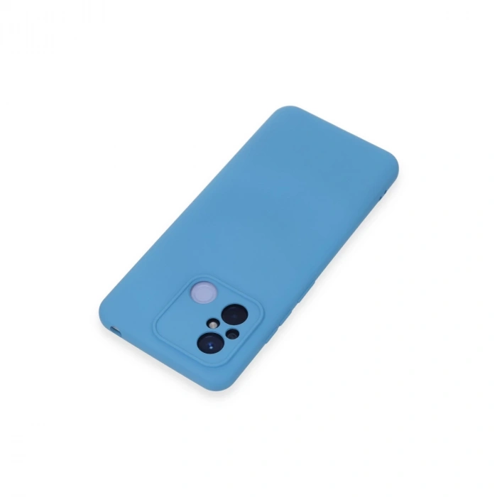 Xiaomi Redmi 12c Kılıf Nano İçi Kadife Silikon - Mavi