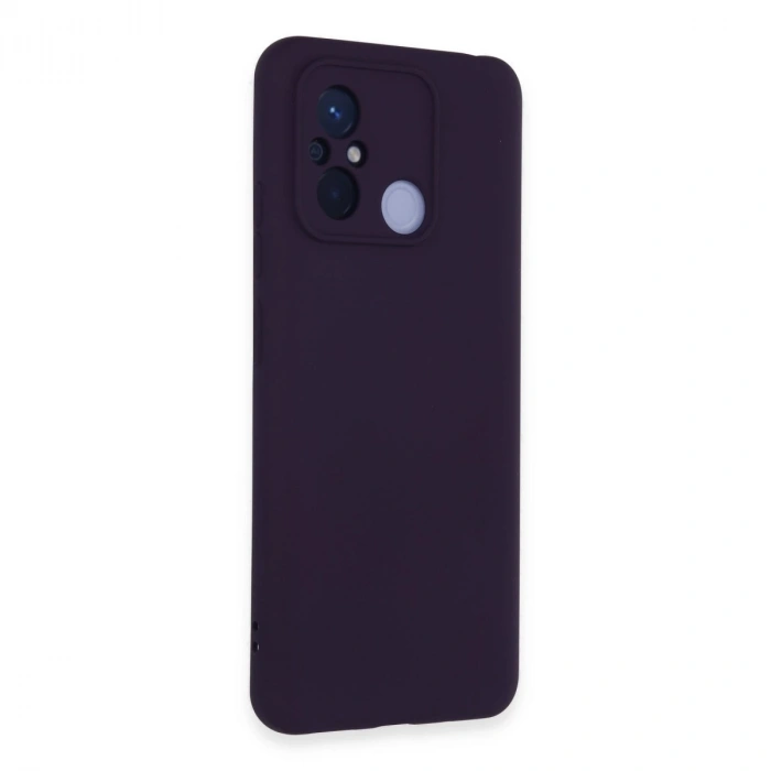 Xiaomi Redmi 12c Kılıf Nano İçi Kadife Silikon - Mor