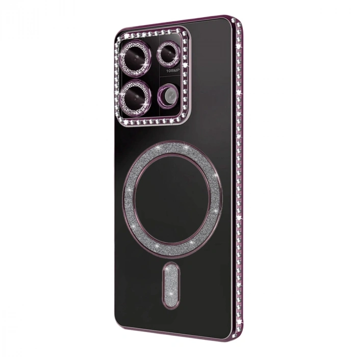 Xiaomi Redmi 13c Joke Simli Magneticsafe Kılıf - Pembe