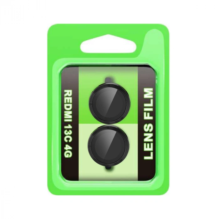 Xiaomi Redmi 13c Raze Metal Kamera Lens - Siyah