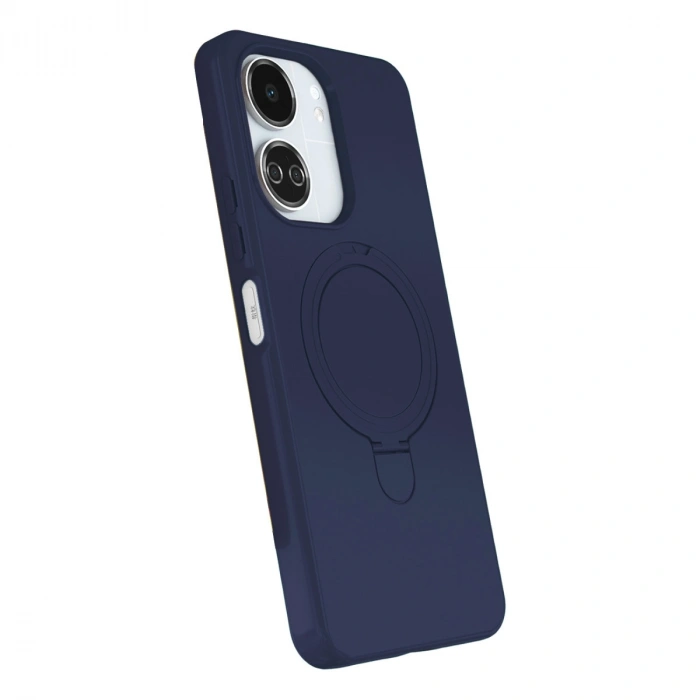 Xiaomi Redmi 13c Regal Magsafe Standlı Kapak - Lacivert