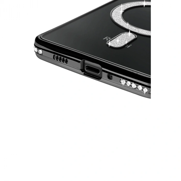 Xiaomi Redmi 14c Joke Simli Magneticsafe Kılıf - Siyah