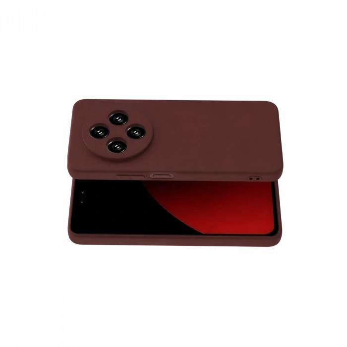Xiaomi Redmi 14c Kılıf First Silikon - Bordo