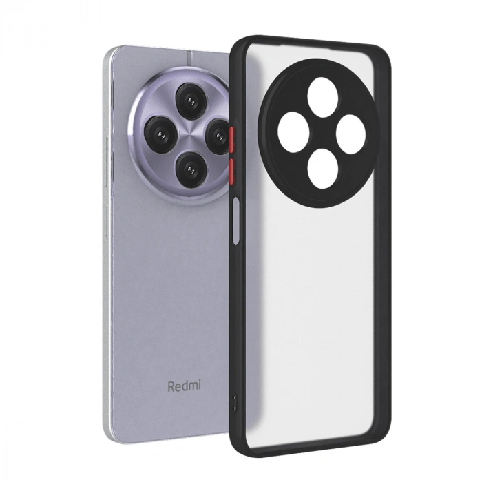 Xiaomi Redmi 14c Kılıf Montreal Silikon Kapak - Siyah