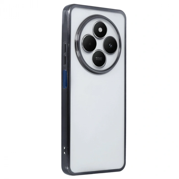 Xiaomi Redmi 14c Kılıf Razer Lensli Silikon - Siyah