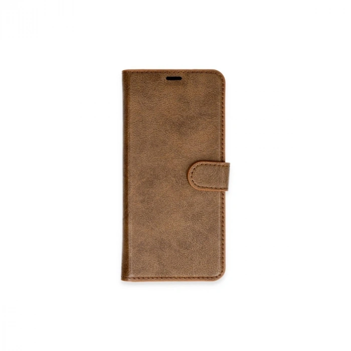 Xiaomi Redmi 14c Kılıf Trend S Plus Kapaklı Kılıf - Taba