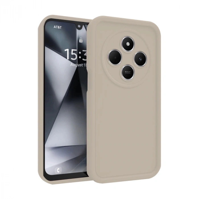 Xiaomi Redmi 14c Kılıf Viera Silikon - Krem