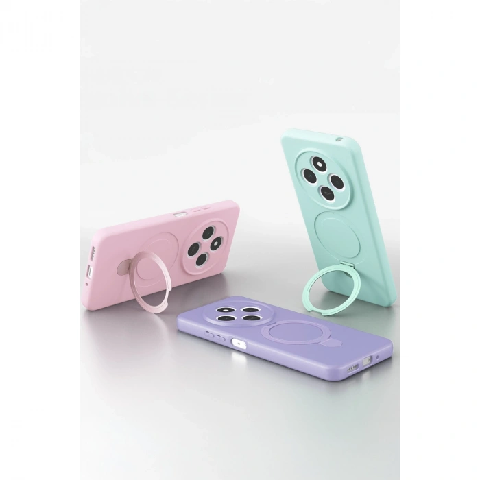 Xiaomi Redmi 14c Regal Magsafe Standlı Kapak - Çöl Titanyum