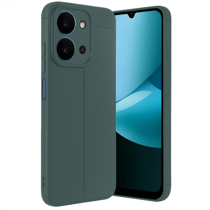 Xiaomi Redmi 15c 4g Auto Focus Kapak - Koyu Yeşil