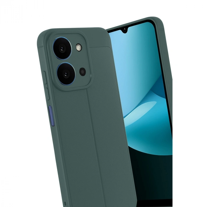 Xiaomi Redmi 15c 4g Auto Focus Kapak - Koyu Yeşil