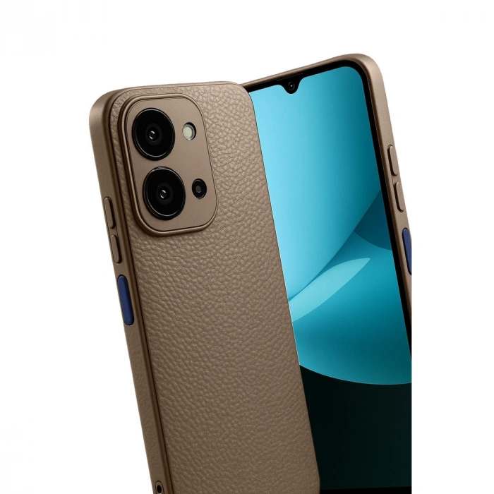 Xiaomi Redmi 15c 4g Thermax Silikon Kılıf - Kahverengi