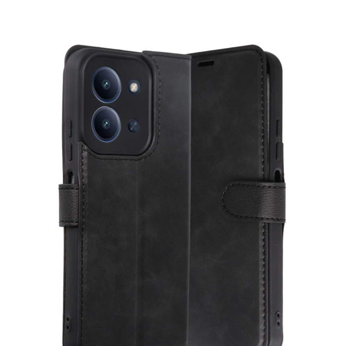 Xiaomi Redmi 15c 4g Trend S Plus Kapaklı Kılıf - Siyah