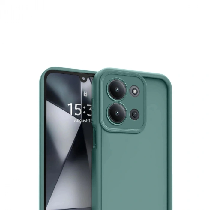 Xiaomi Redmi 15c 4g Viera Silikon - Koyu Yeşil