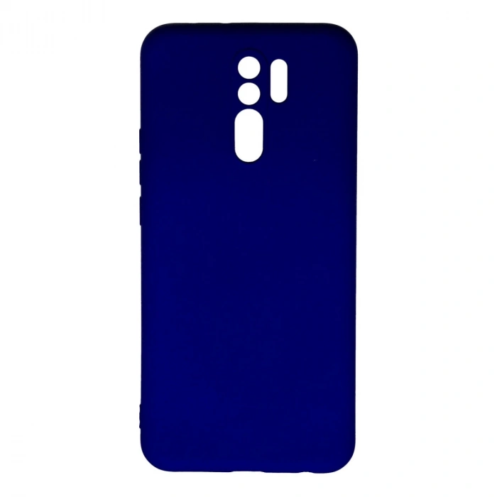 Xiaomi Redmi 9 Kılıf Nano İçi Kadife Silikon - Lacivert