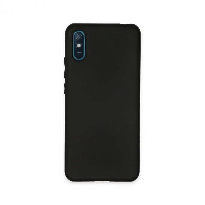 Xiaomi Redmi 9a Kılıf First Silikon - Siyah