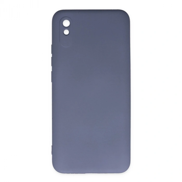 Xiaomi Redmi 9a Kılıf Nano İçi Kadife Silikon - Gri