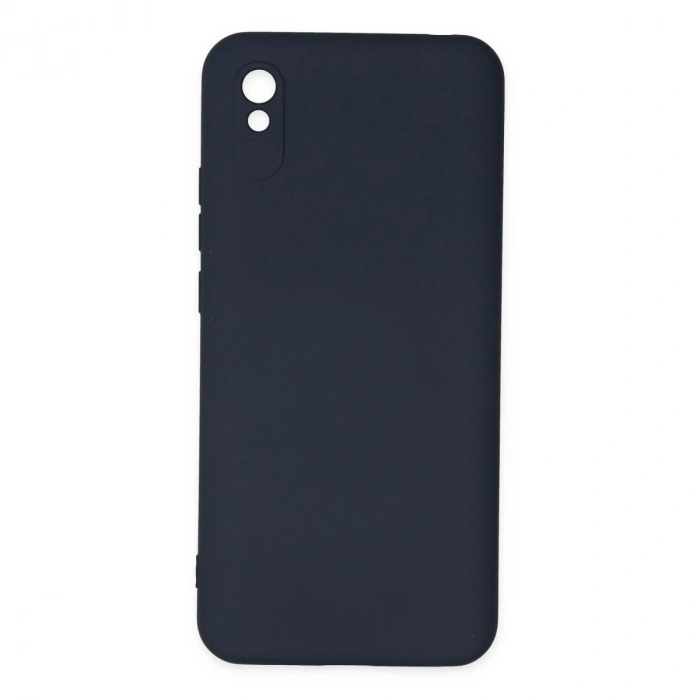 Xiaomi Redmi 9a Kılıf Nano İçi Kadife Silikon - Lacivert