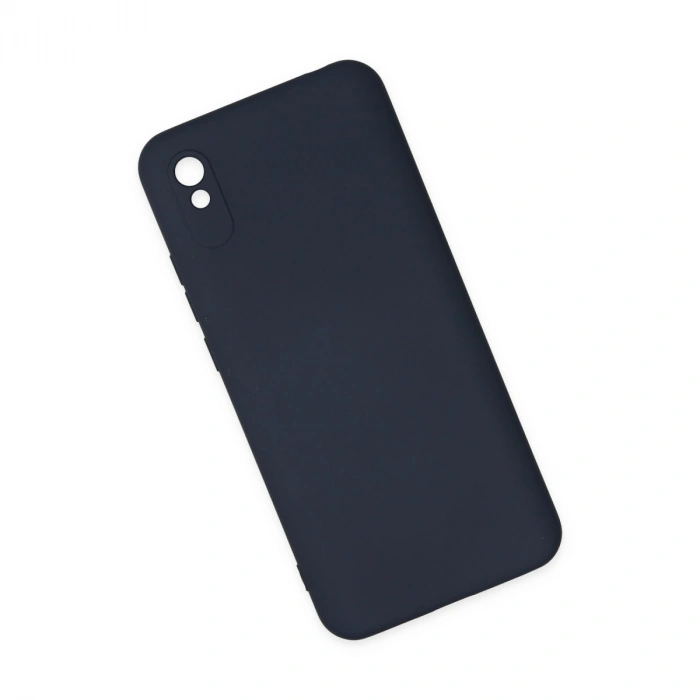 Xiaomi Redmi 9a Kılıf Nano İçi Kadife Silikon - Lacivert