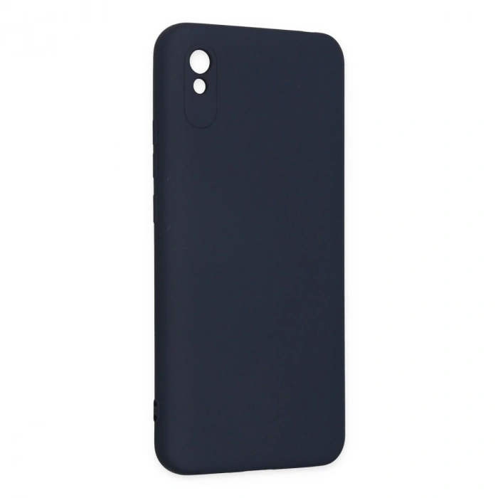 Xiaomi Redmi 9a Kılıf Nano İçi Kadife Silikon - Lacivert