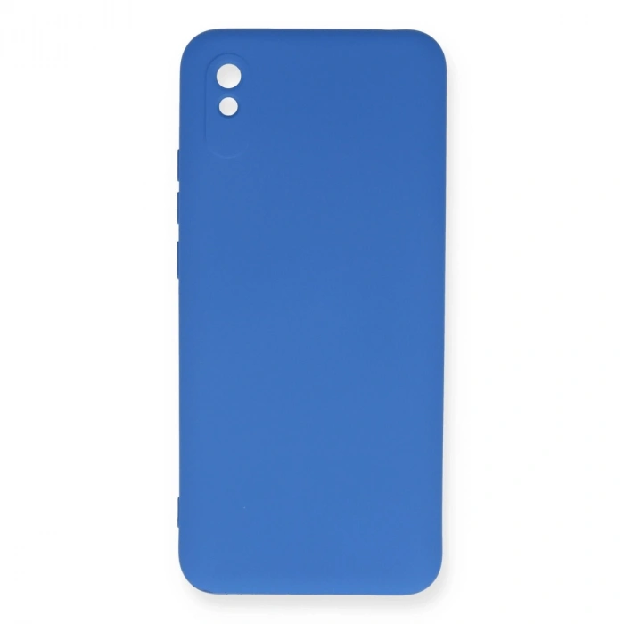 Xiaomi Redmi 9a Kılıf Nano İçi Kadife Silikon - Mavi