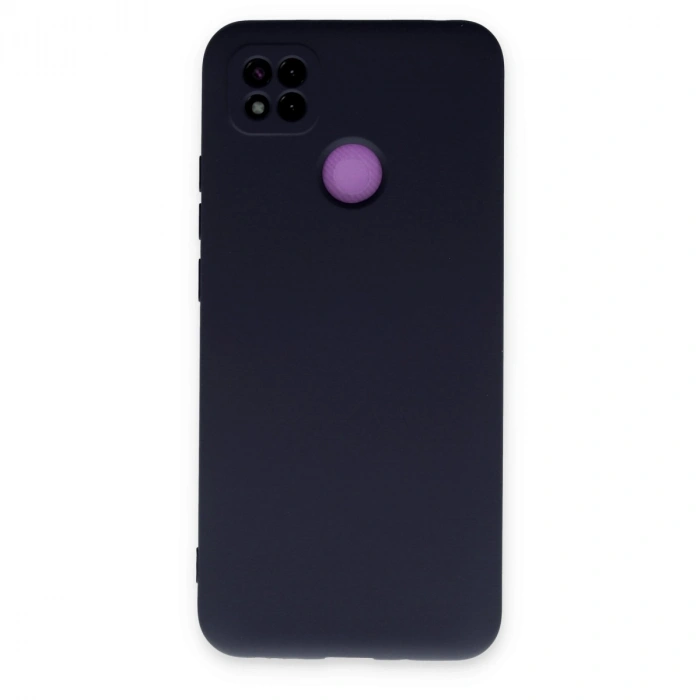 Xiaomi Redmi 9c Kılıf Nano İçi Kadife Silikon - Lacivert