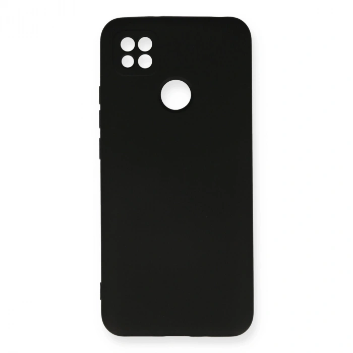 Xiaomi Redmi 9c Kılıf Nano İçi Kadife Silikon - Siyah