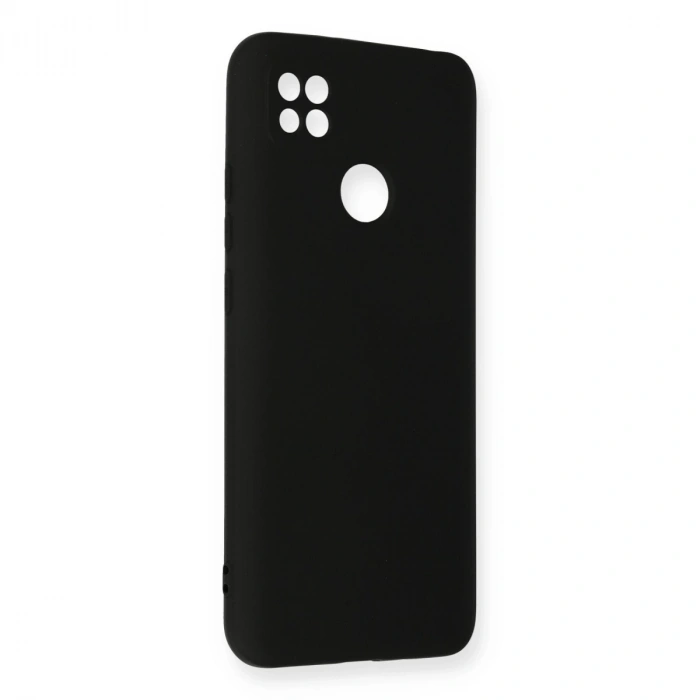 Xiaomi Redmi 9c Kılıf Nano İçi Kadife Silikon - Siyah