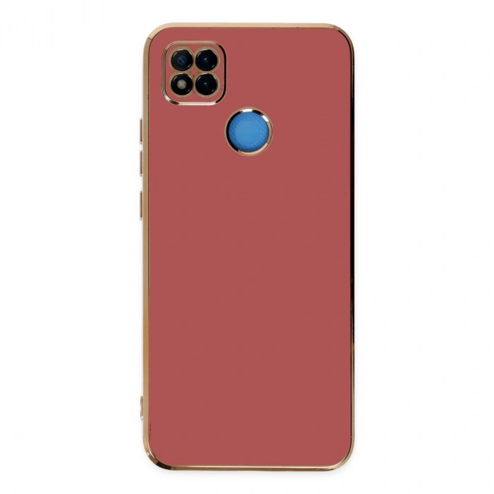 Xiaomi Redmi 9c Kılıf Volet Silikon - Kırmızı