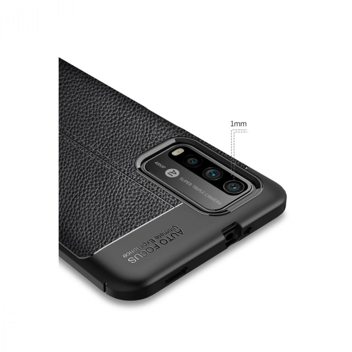 Xiaomi Redmi 9t Kılıf Auto Focus Kapak - Siyah