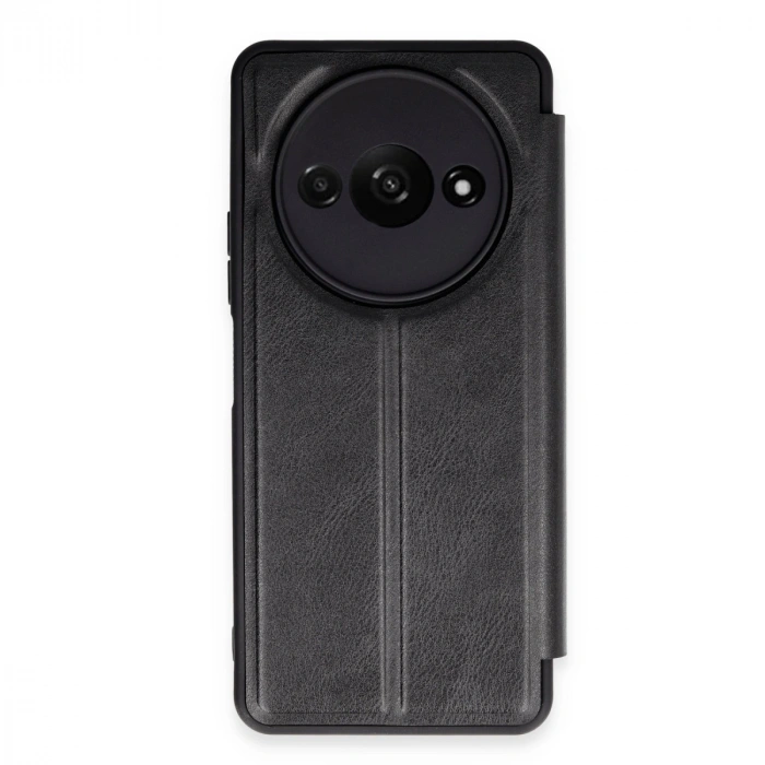 Xiaomi Redmi A3 4g Kılıf Flip Cover - Siyah