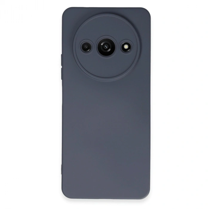 Xiaomi Redmi A3 4g Kılıf Nano İçi Kadife Silikon - Gri
