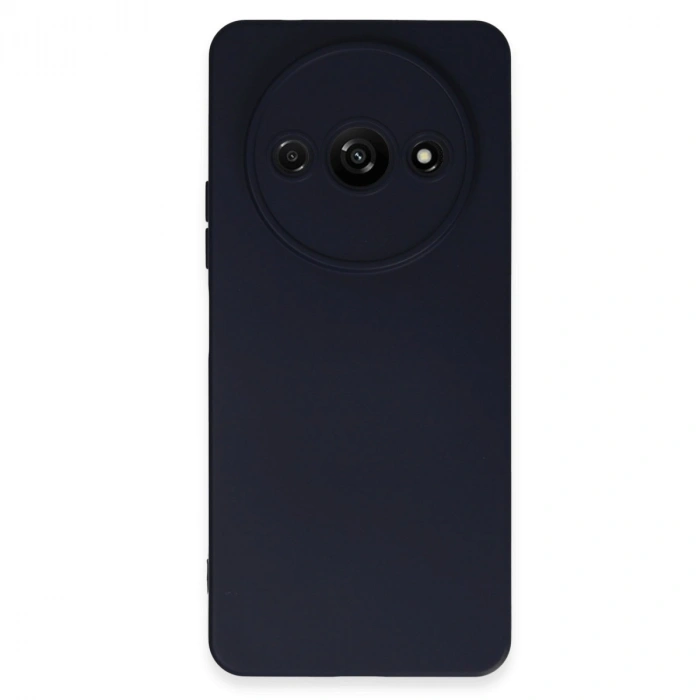 Xiaomi Redmi A3 4g Kılıf Nano İçi Kadife Silikon - Lacivert
