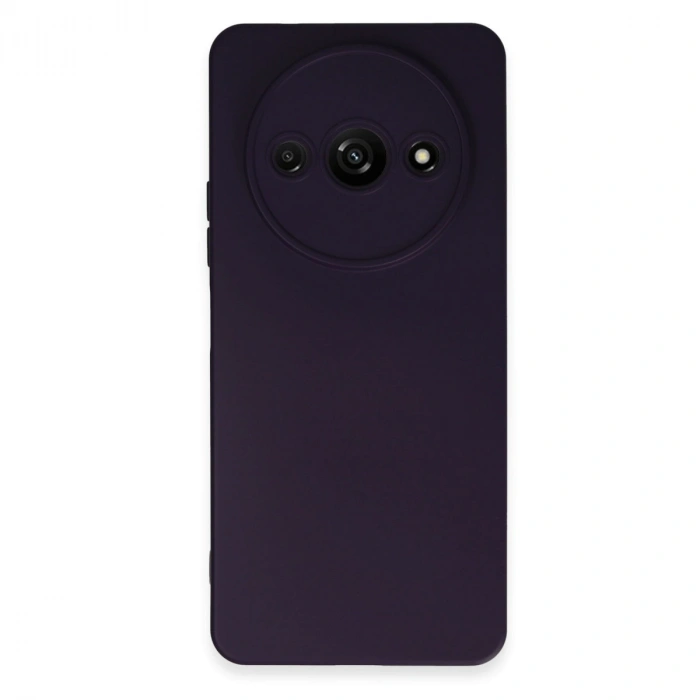 Xiaomi Redmi A3 4g Kılıf Nano İçi Kadife Silikon - Mor