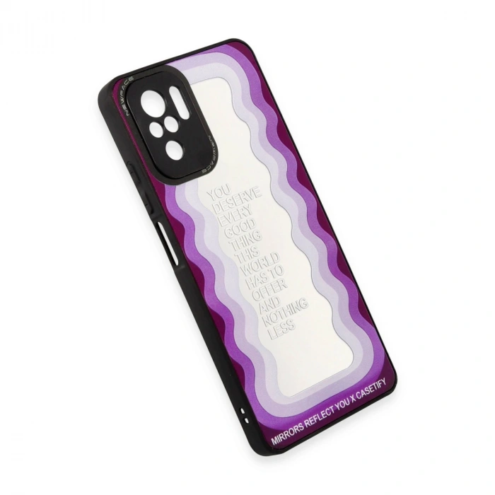Xiaomi Redmi Note 10 Kılıf Mirror Desenli Kapak - Mirror - 5