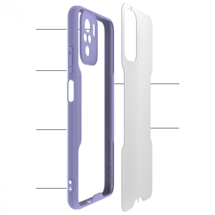 Xiaomi Redmi Note 10 Kılıf Platin Silikon - Sarı