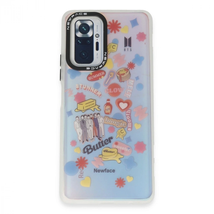 Xiaomi Redmi Note 10 Pro Kılıf Estoril Desenli Kapak - Estoril - 16
