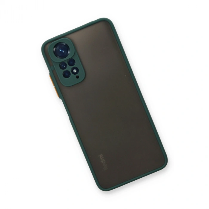 Xiaomi Redmi Note 11 Kılıf Montreal Silikon Kapak - Yeşil