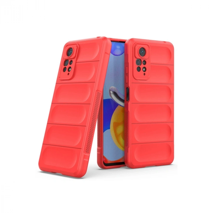 Xiaomi Redmi Note 11 Pro Kılıf Optimum Silikon - Kırmızı