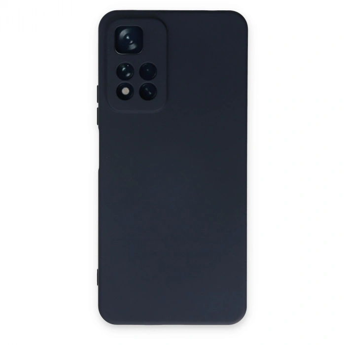 Xiaomi Redmi Note 11 Pro Plus 5g Kılıf Nano İçi Kadife Silikon - Lacivert