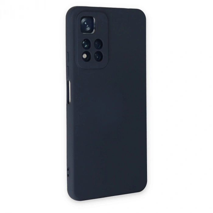 Xiaomi Redmi Note 11 Pro Plus 5g Kılıf Nano İçi Kadife Silikon - Lacivert